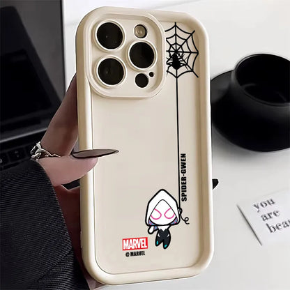 Spiderman Spider Miles Morales Gwen Soft Phone Case