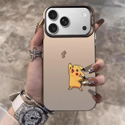 Hello Cute Pikachu Phone Case For iPhone