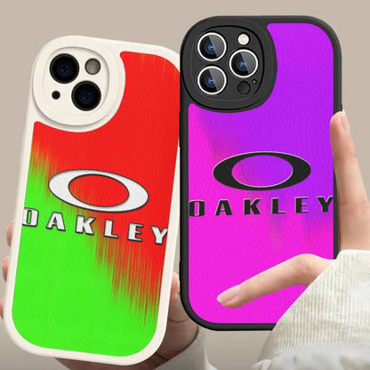 Oakley Design Art Phone Case Hard Leather For iPhone
