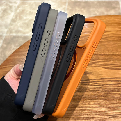 Matte Rotate Holder TPU Case For iPhone