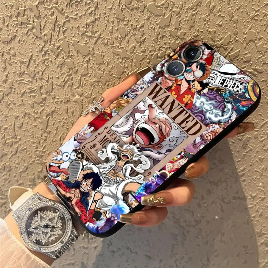 One Piece Anime Luffy Case For Apple iPhone