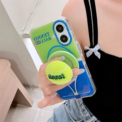 Fashion Cute Tennis Stand Magnetic Phone Case