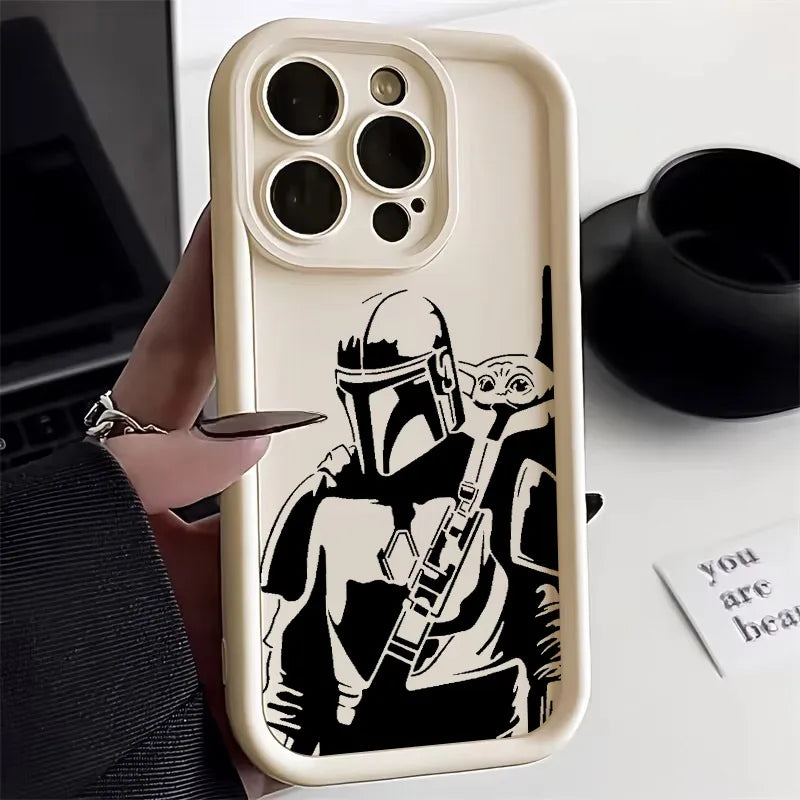 The Mandalorian Stars- Wars Phone Case For iPhone