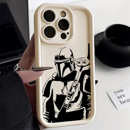 The Mandalorian Stars- Wars Phone Case For iPhone