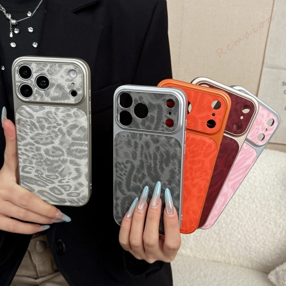 Heart Mirror Luxury Phone Case For iPhone