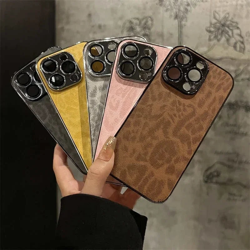 Luxury Leopard Print Phone Case