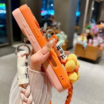 Braided Crossbody Lanyard Phone Case For iPhone