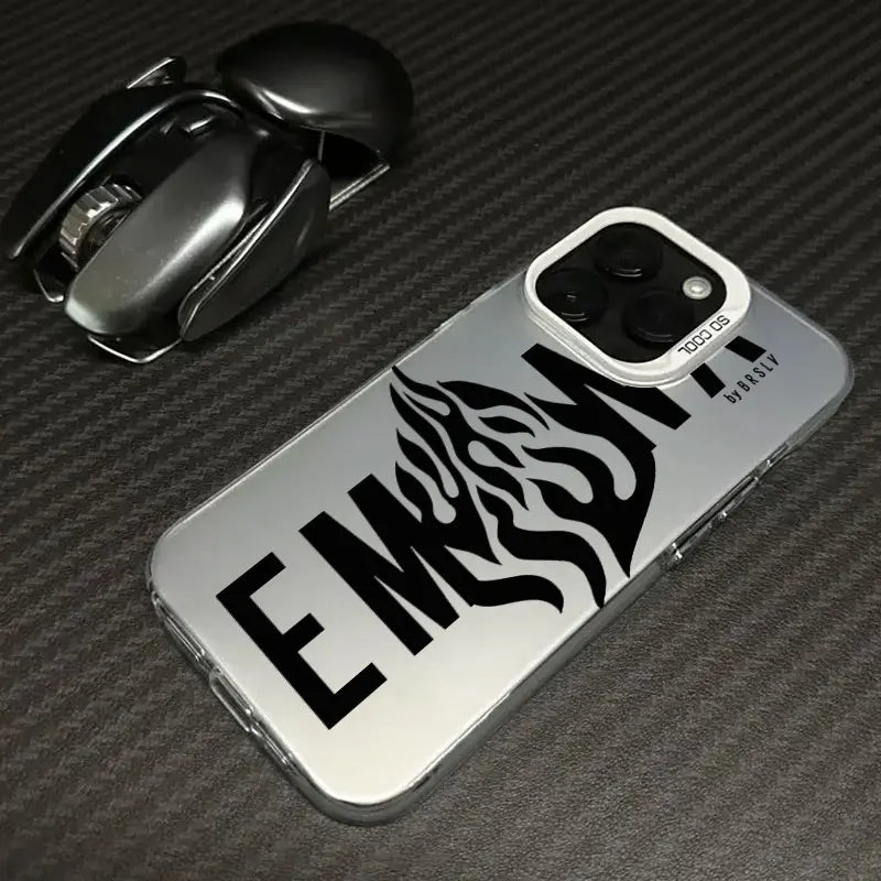 Black Flame Coque For Apple iPhone