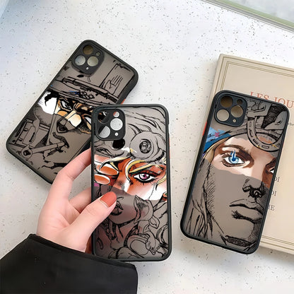 Anime JOJO's Bizarre Adventure Jojo Gyro Zeppeli Phone Case For iPhone