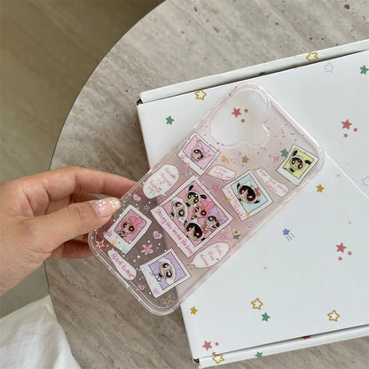 New Cute Cartoon Fashion Girls Phone Case For iPhone