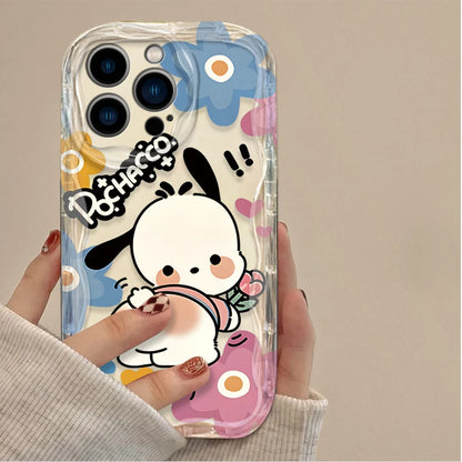 Cute Cartoon Pochacco Phone Case For iPhone