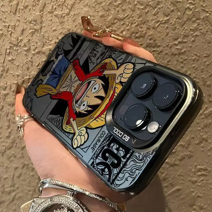 Cute Monkey D. Luffy One Piece Phone Case For iPhone