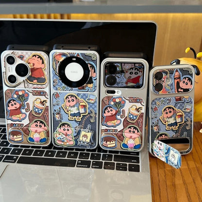 Cute Crayon Shin-Chan Phone Case For iPhone