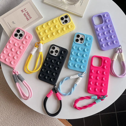 Suction Cup Soft Silicone Phone Case