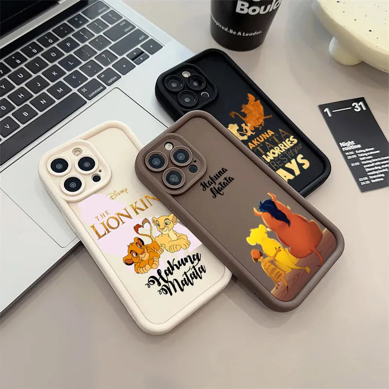 Disney The Lion King Hakuna Matata Phone Case For iPhone