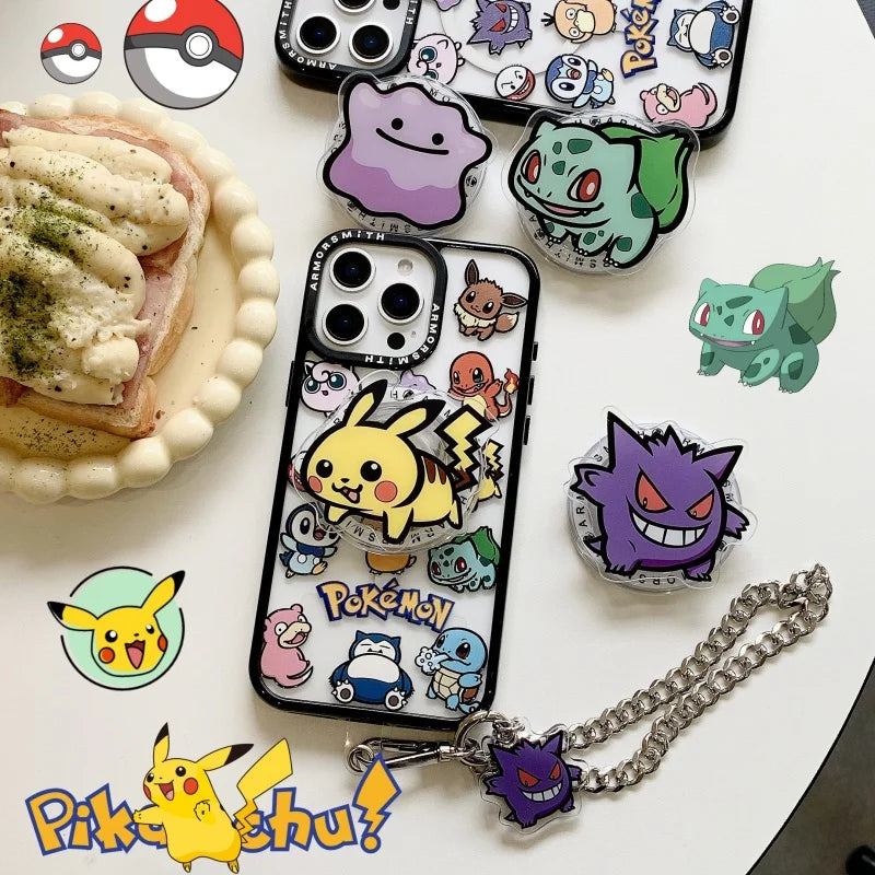 Luxury Pokemons Ditto Bulbasaur Phone Case For iPhone