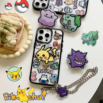 Luxury Pokemons Ditto Bulbasaur Phone Case For iPhone