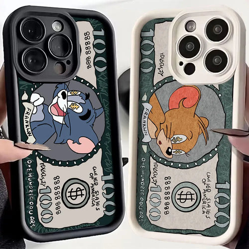 Funny Cartoon Phone Case For Jerrys Toms iPhone