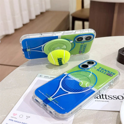 Fashion Cute Tennis Stand Magnetic Phone Case