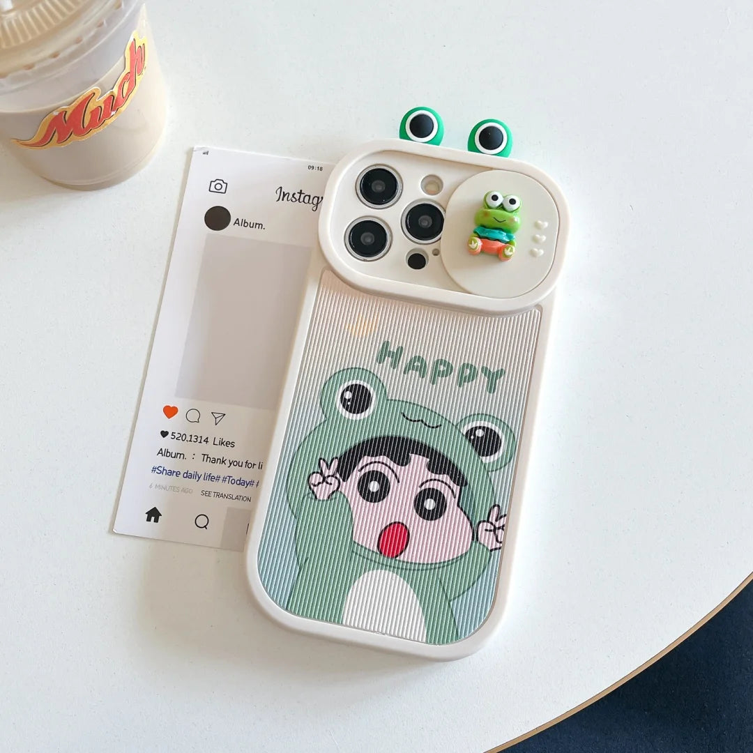 Funny Crayon Shin-chan SHINCHAN Phone Case For iPhone