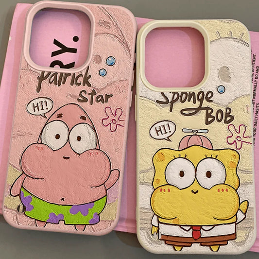 Anime Spongebo Squarepants Mobile Phone Case Available For iPhone