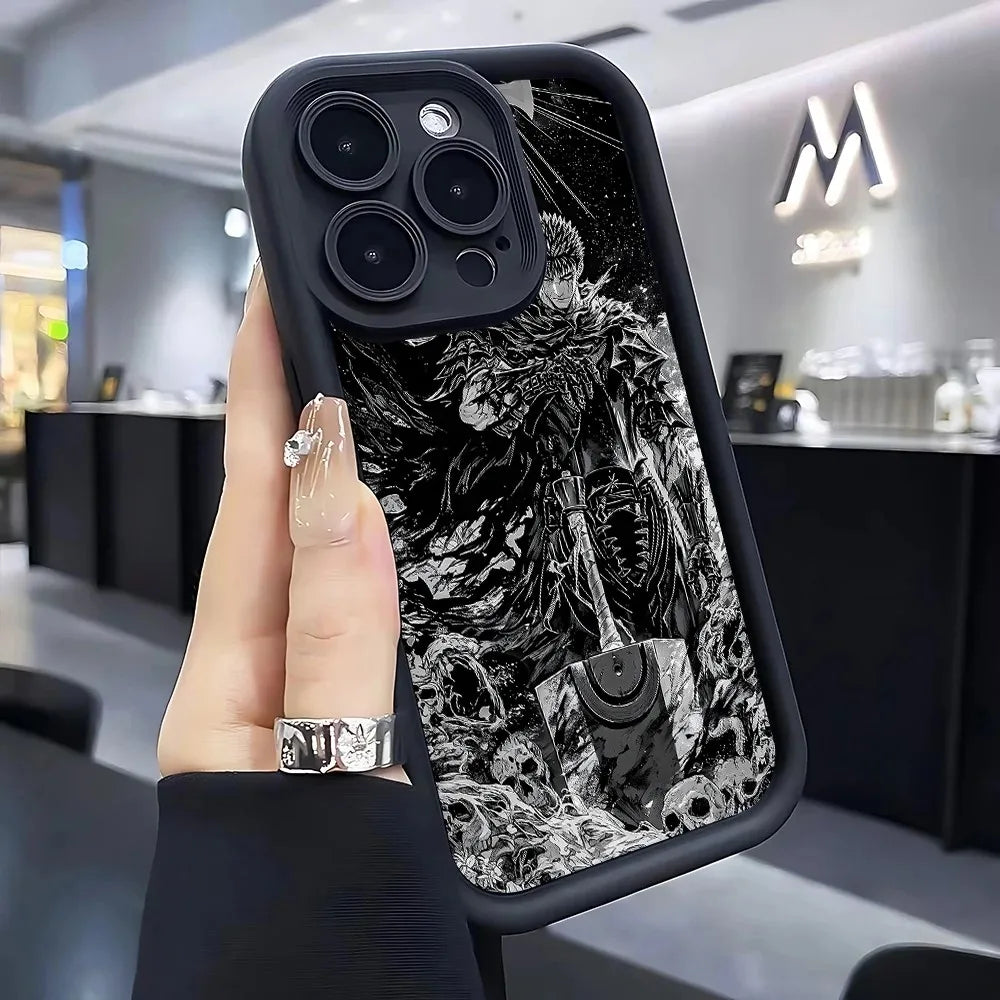 Anime Cool BERSERKS Phone Case Phone Case For iPhone