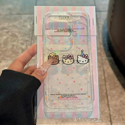 Hello Kitty Full Screen Face Phone Case For iPhone