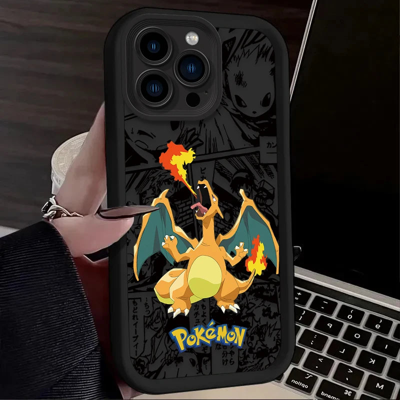 Cartoon Pokemon Phone Case For iPhone