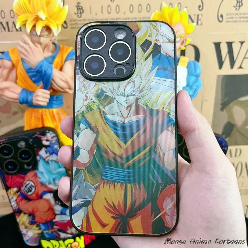 3D Grating Dragon Ball GT Phone Case For iPhone
