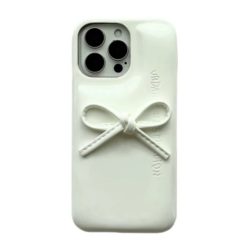 Fashion Soap Shape Cute Bow Phone Case