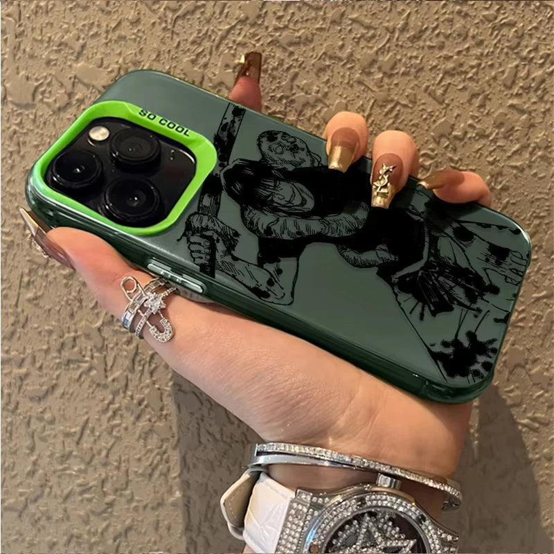 Anime Jujutsu Kaisen Frosted Case  For iPhone