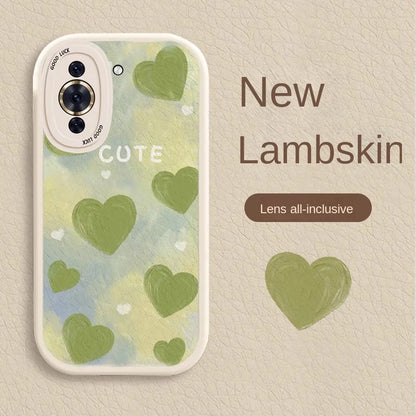 Shockproof Soft Lambskin TPU Phone Case For iPhone