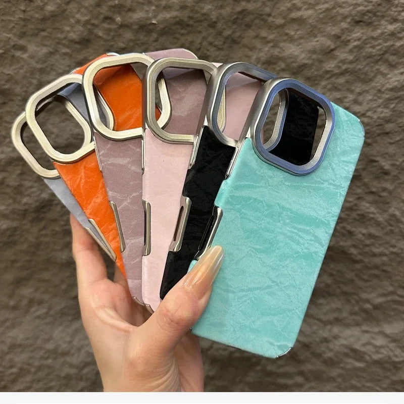 Soft Silicone Leather Snow Mountain Pattern Phone Case