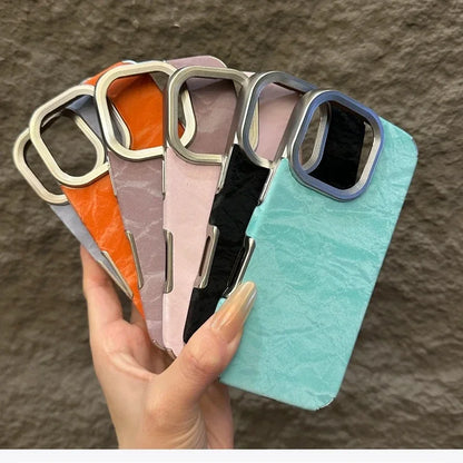 Soft Silicone Leather Snow Mountain Pattern Phone Case