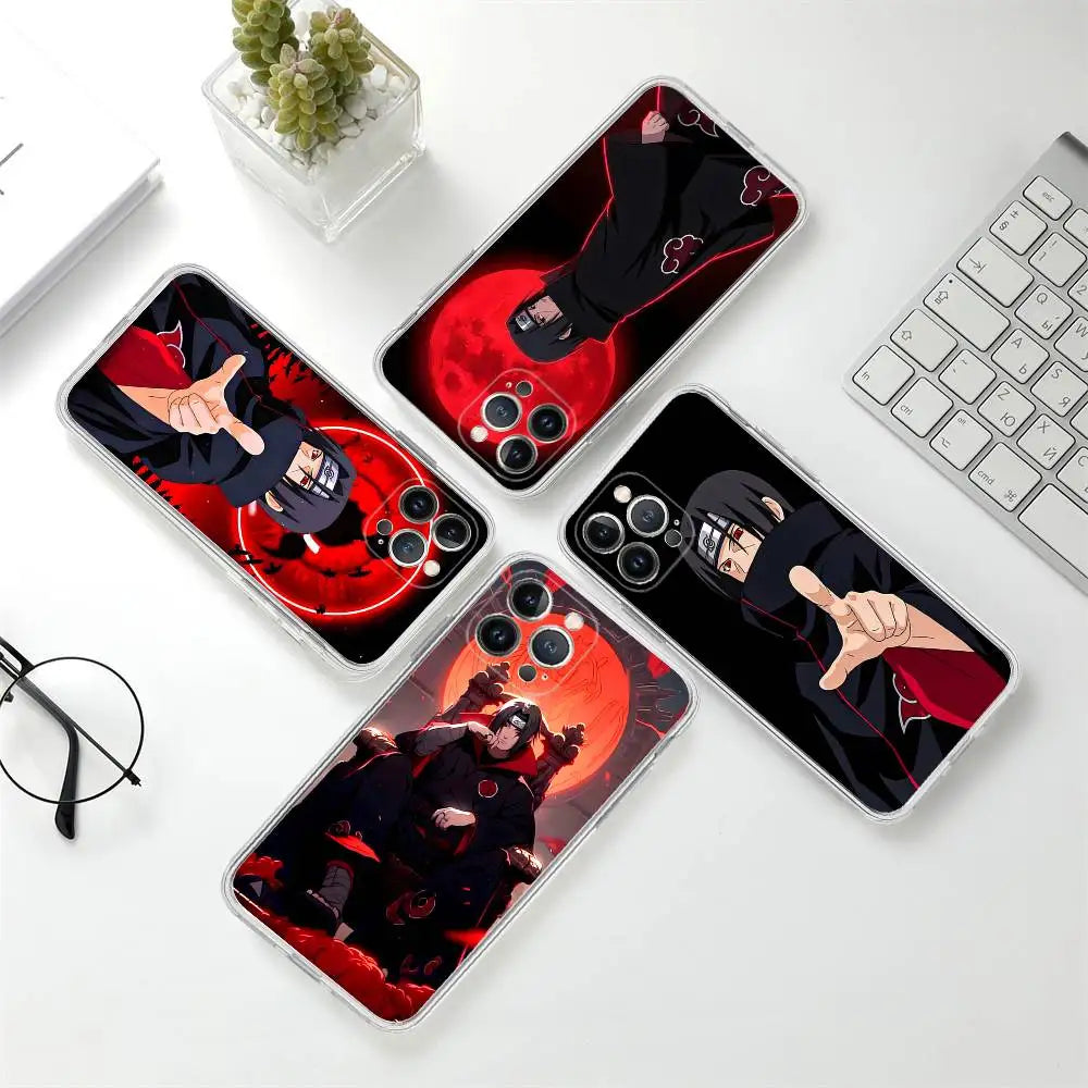 Classic Anime Narutos Uchiha Itachi Phone Case For iPhone