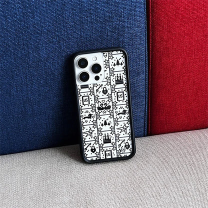 Funda Wildflower Cute Polka Dot Love Phone Case
