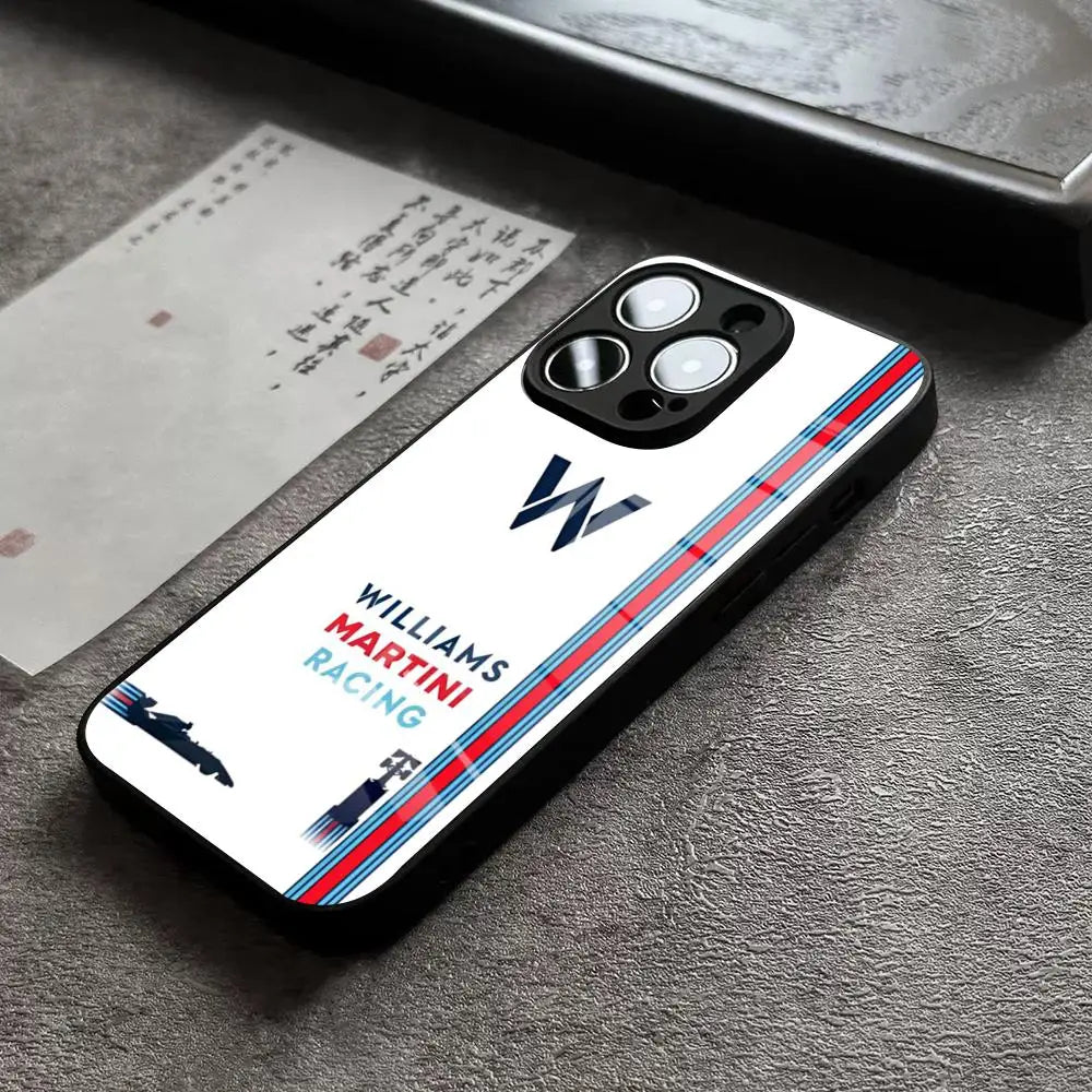MartiniES Racing Horizontal Stripe Phone Case For iPhone