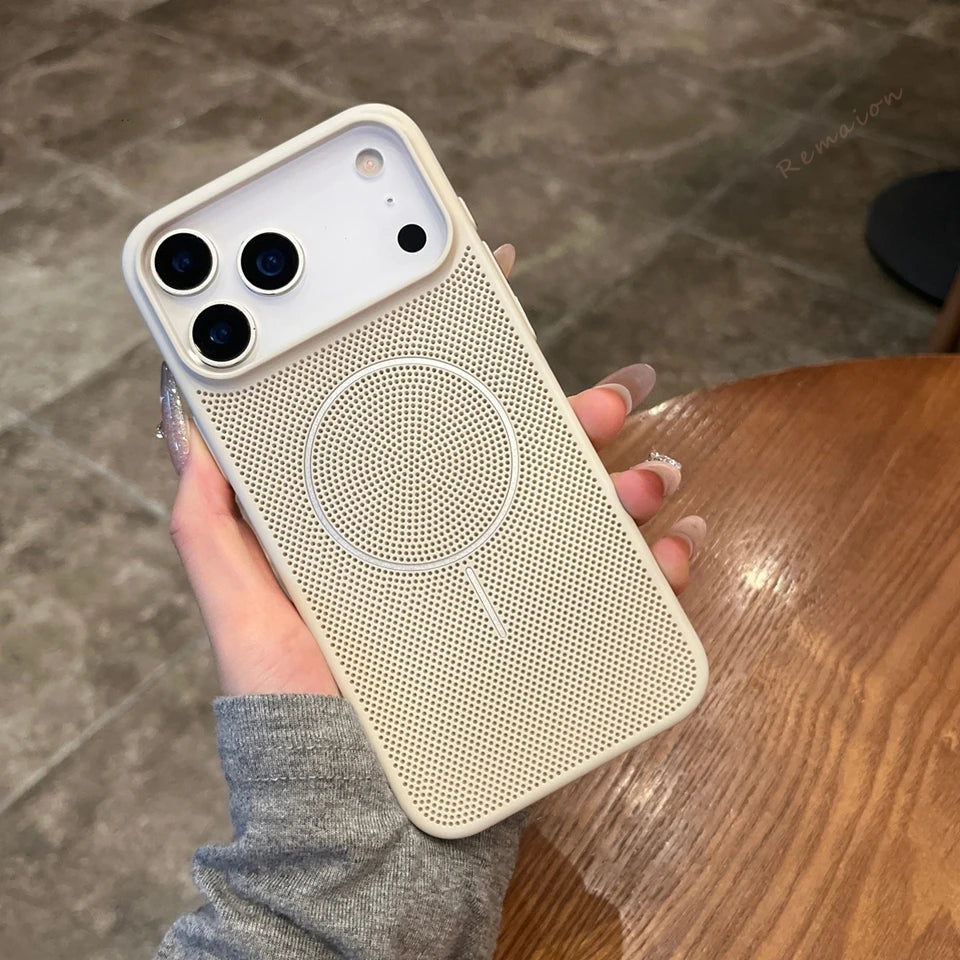 Magnetic Heat Dissipation Phone Case For iPhone