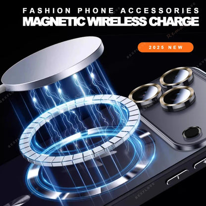 Wireless Charging Magnetic Phone Case For iPhone