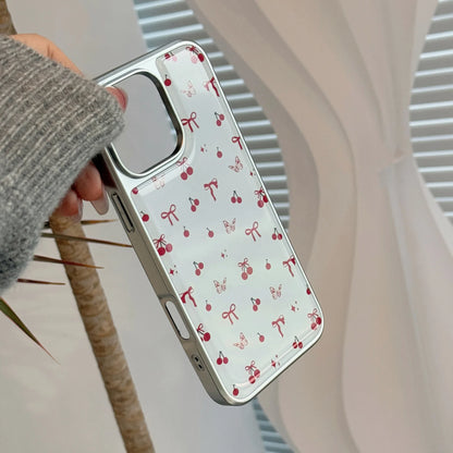 Butterfly Cherry Bow Phone Case