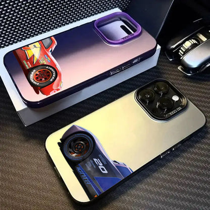 Cars Lightning Mcqueen Jackson Storm Phone Case For iPhone