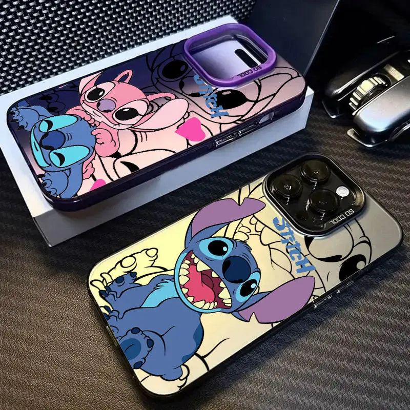 Lilo Stitch Cartoon Phone Case For iPhone
