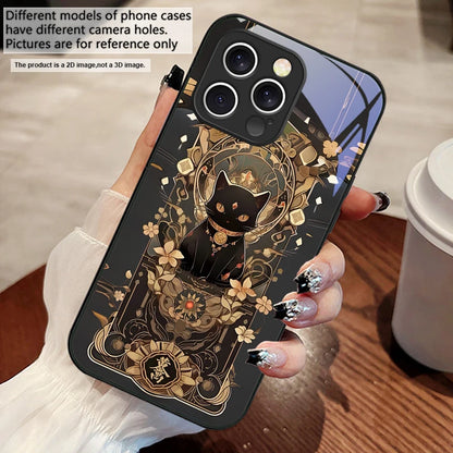 Fantasy Lucky Cat Blue For iPhone