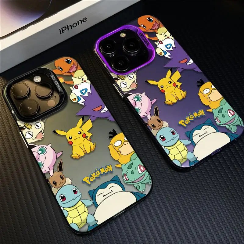 Cute Snorlax Jigglypuff Phone Case  For iPhone
