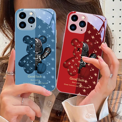 Brown Machine Bear  For iPhone
