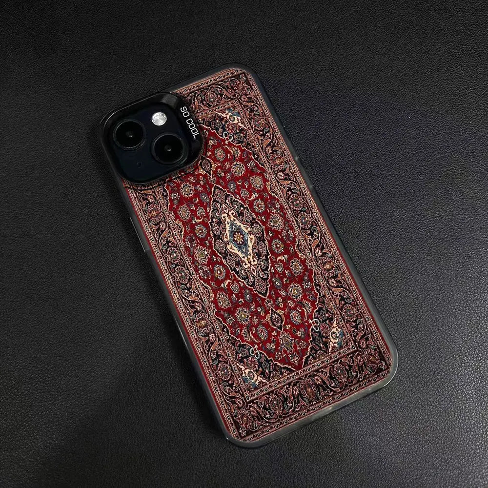 Luxury Fashion Persian Carpet Pattern Phone Case For iPhone