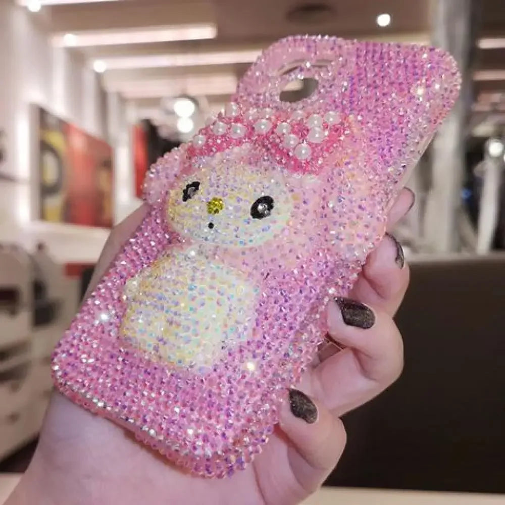 Sanrio iPhone Rhinestones Mobile Phone Case My Melody Kawaii For iPhone