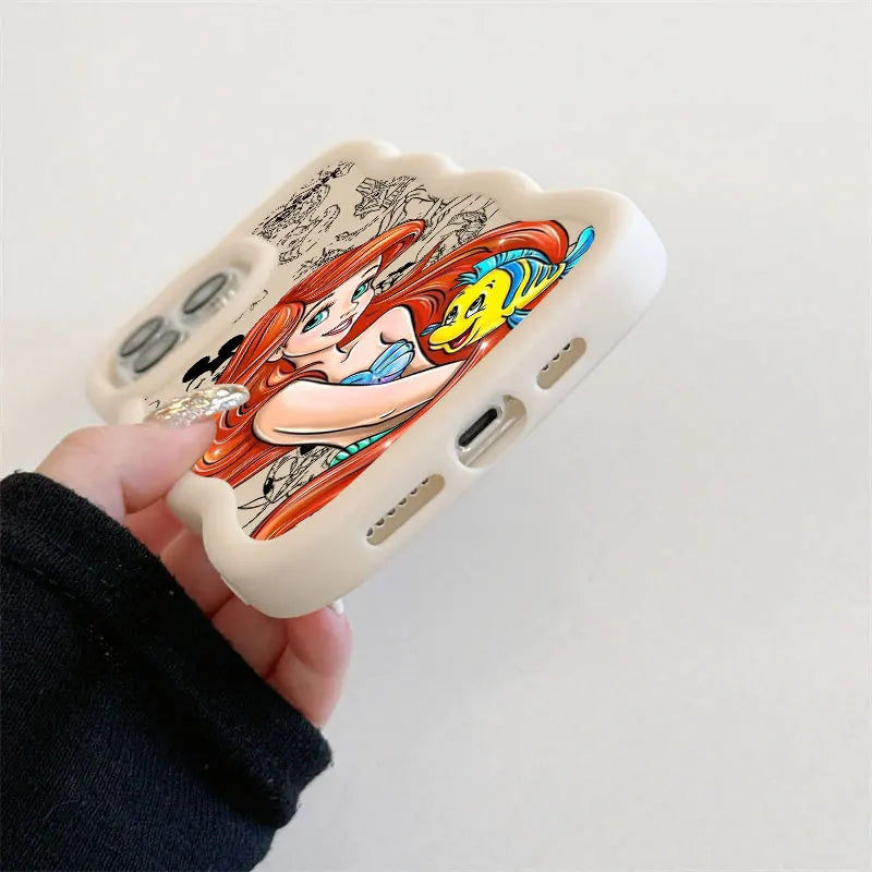Disney The Little Mermaid Tinker Cartoon Phone Case For iPhone