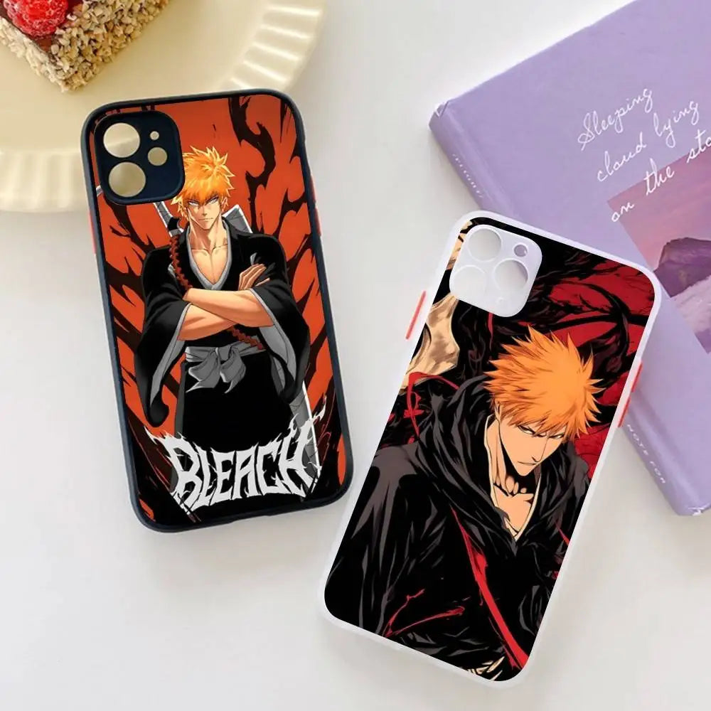 Anime Cool Bleachs Phone Case For iPhone