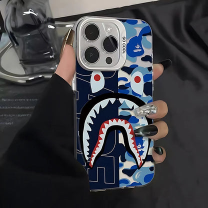 Fashion Now Bathing Ape Bapes Frosted Case  For iPhone